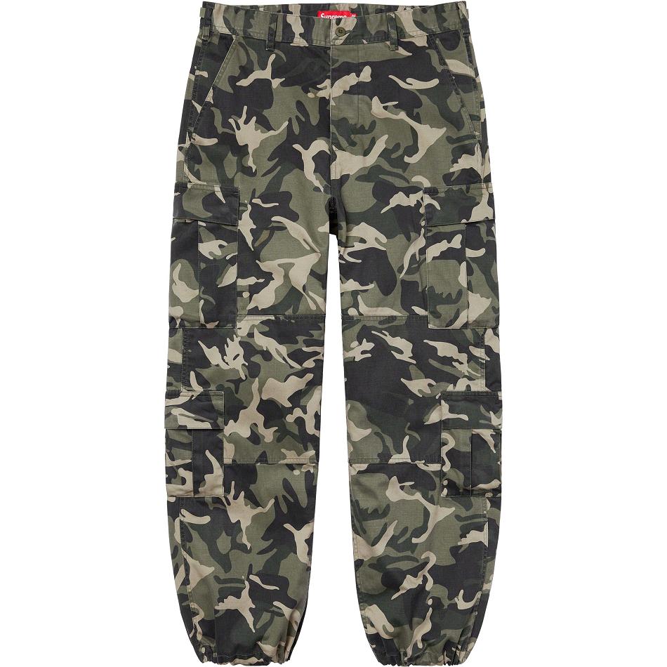 Supreme Cargo Pant Pants Green / Camo | IL395LH