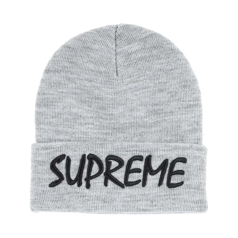 Supreme FTP knitted Beanie Hats Grey | IL110ZG