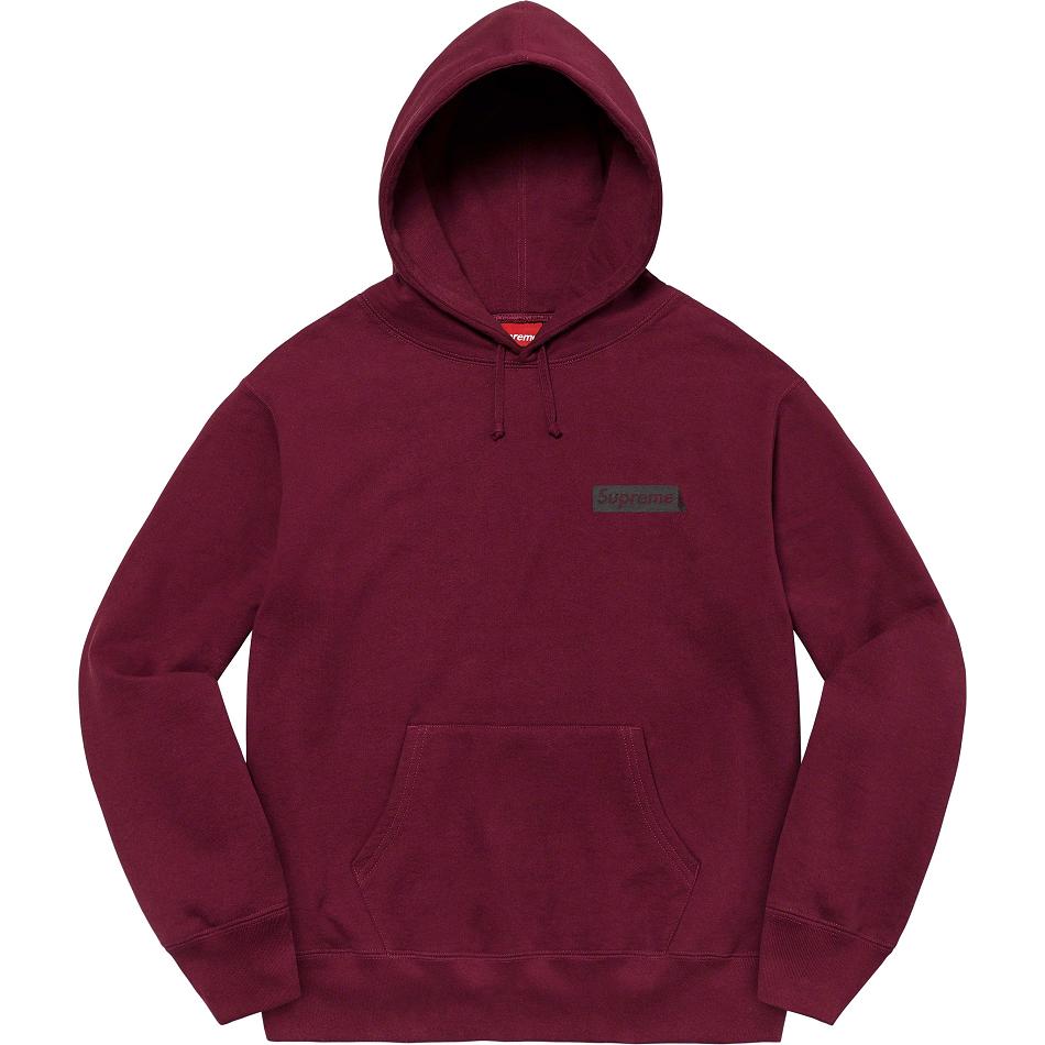 Supreme Fiend Hooded Sweatshirts Burgundy | IL290KI