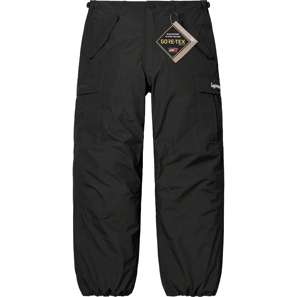 Supreme GORE-TEX PACLITE® Cargo Pant Pants Black | IL412PQ