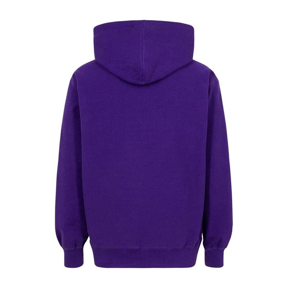 Supreme Lace Detail Logo Hoodie Purple | IL476CE