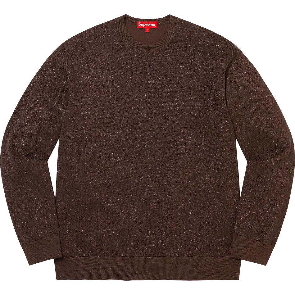 Supreme Metallic L/S Top Sweaters Brown | IL332IS