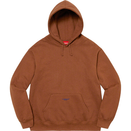 Supreme Micro Logo Hoodie Brown | IL471JJ