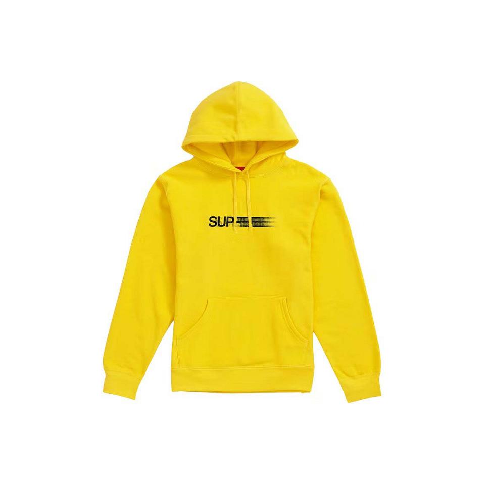 Supreme Motion Logo Hooded Sweatshirts Yellow | IL264KI