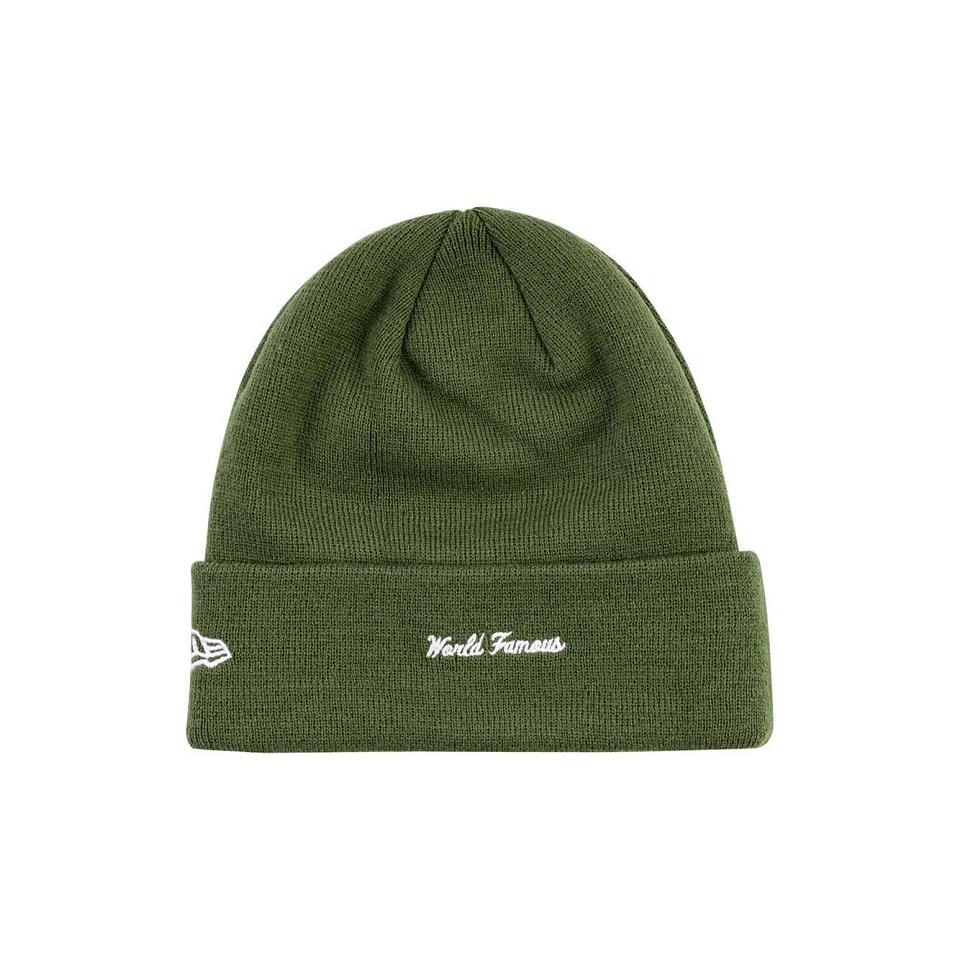 Supreme New Era Cross Box-Logo Beanie Hats Green | IL109LH