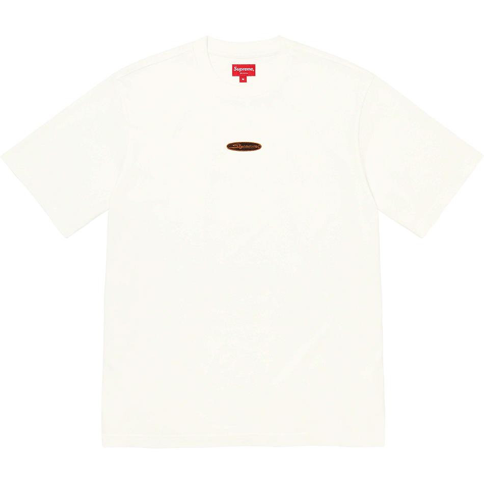 Supreme Oval Logo S/S Top Sweaters White | IL339GL