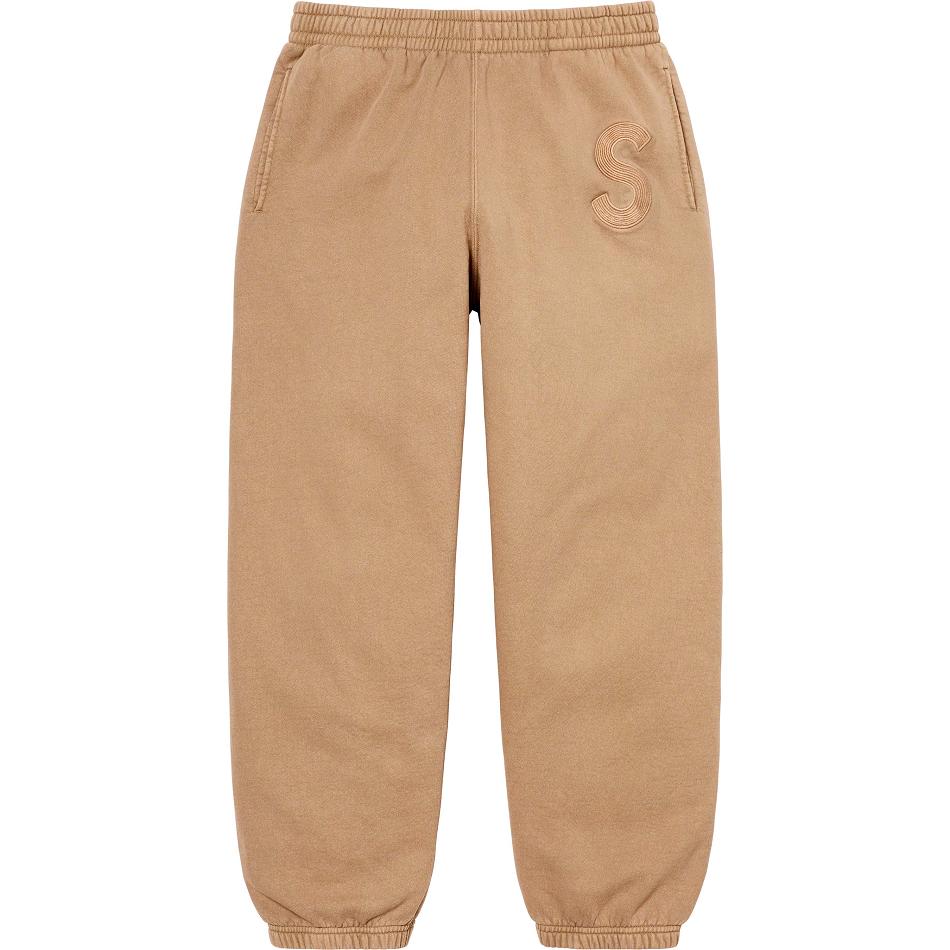 Supreme Overdyed S Logo Sweatpant Pants Brown | IL405EX