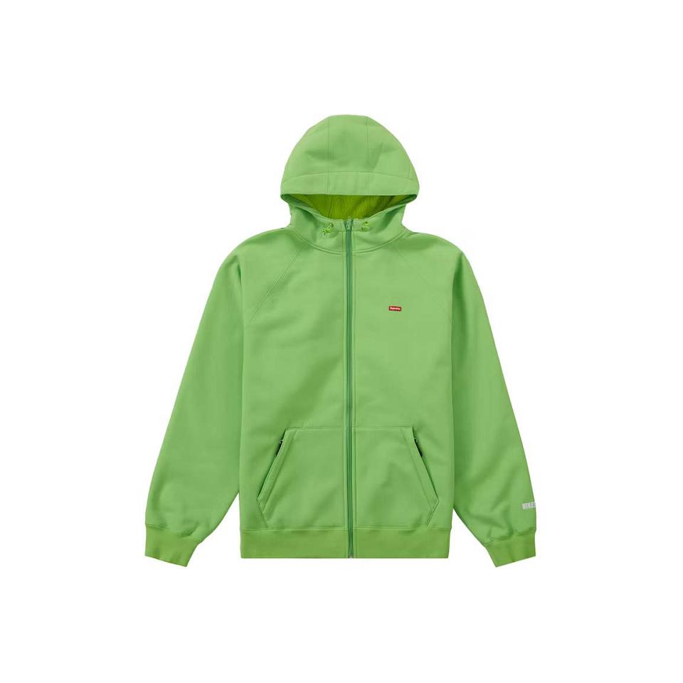 Supreme Pastel Zip Up Hooded Sweatshirts Green | IL262HK