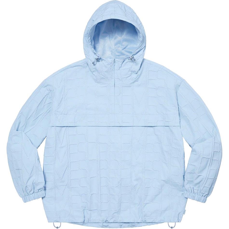 Supreme Repeat Stitch Anorak Jackets Blue | IL441DN