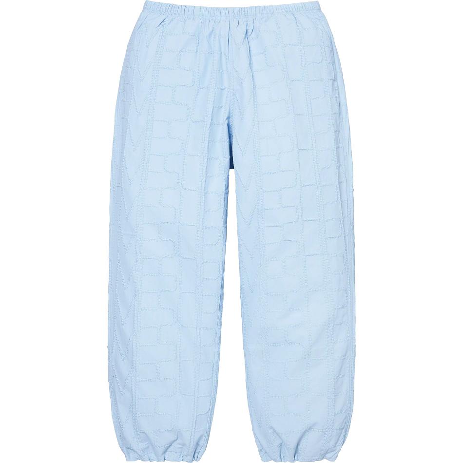 Supreme Repeat Stitch Track Pant Pants Blue | IL399VD