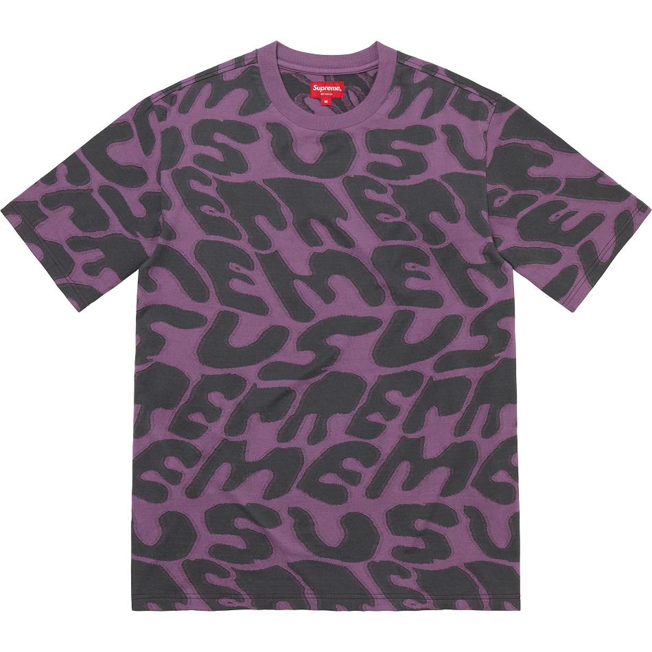 Supreme Stacked Intarsia S/S Top Sweaters Purple | IL309AP