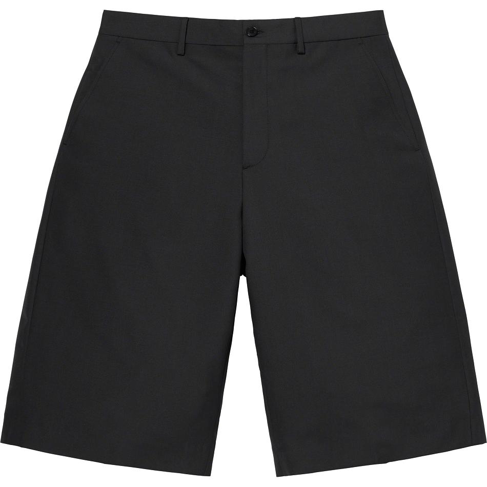 Supreme Wool Trouser Shorts Black | IL354RW