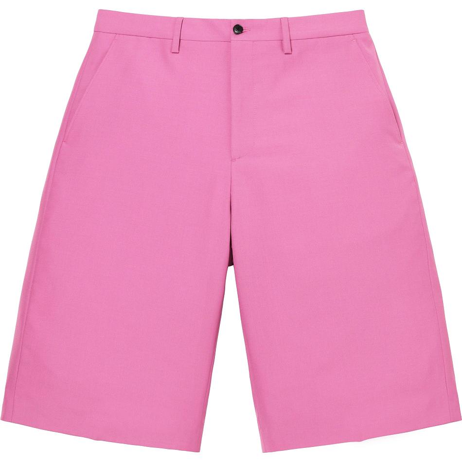 Supreme Wool Trouser Shorts Pink | IL353EX