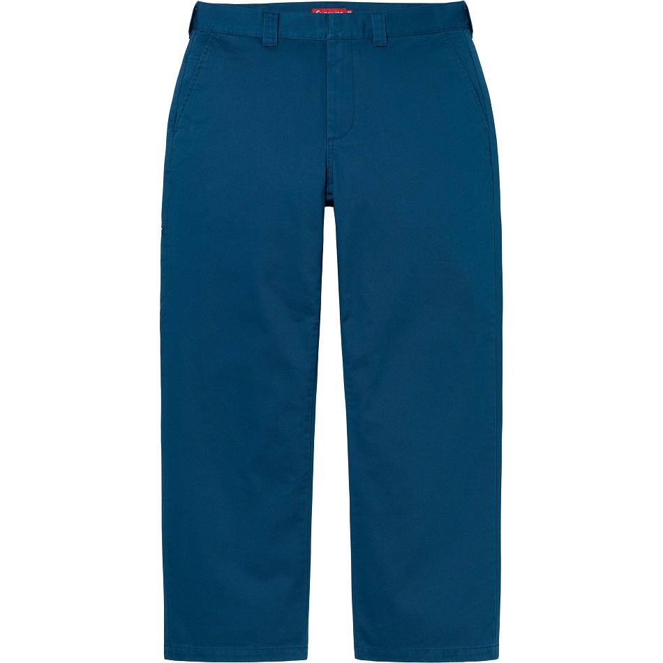 Supreme Work Pant Pants Navy | IL420KI