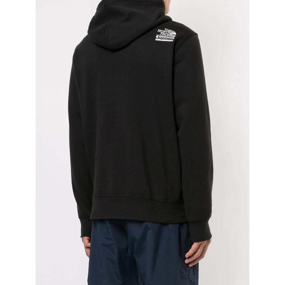 Supreme X The North Face lic Logo Hooded Sweatshirts Metal | IL254IS