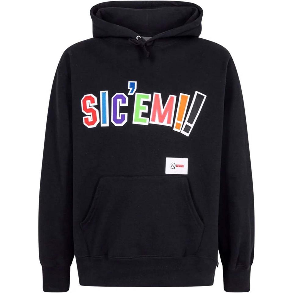 Supreme X WTAPS Sic’em! Hoodie Black | IL454MA