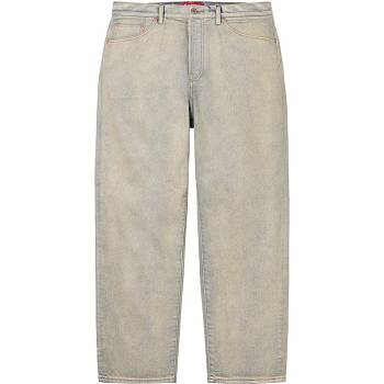 Supreme Baggy Jean Pants Beige | IL424CE