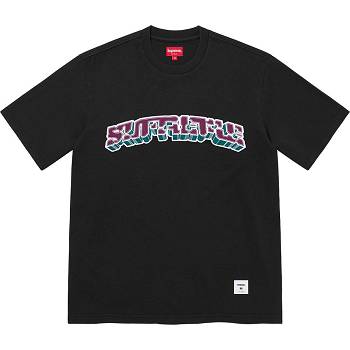 Supreme Block Arc S/S Top Sweaters Black | IL330YU