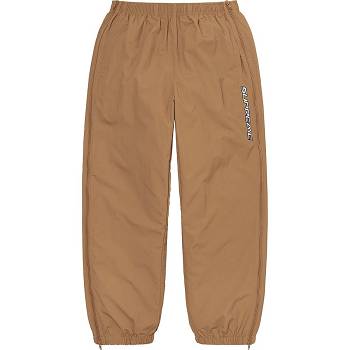 Supreme Full Zip Baggy Warm Up Pant Pants Brown | IL433TV