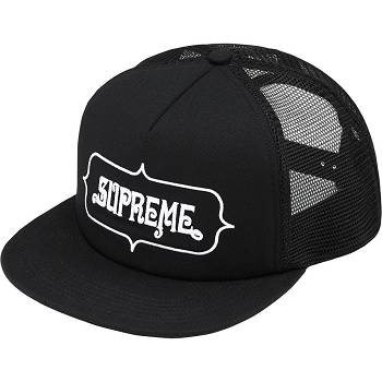 Supreme Highest Mesh Back 5-Panel Hats Black | IL133JJ