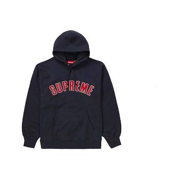 Supreme Pearl Logo Hooded Sweatshirts Black | IL261GL