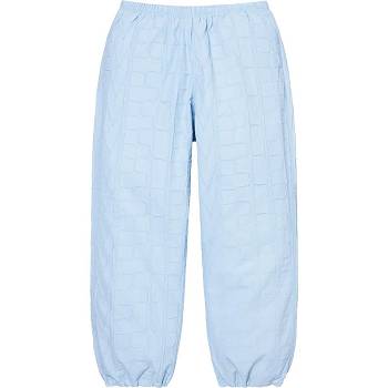 Supreme Repeat Stitch Track Pant Pants Blue | IL399VD