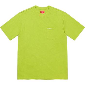 Supreme S/S Pocket Tee Sweaters Green | IL321VD