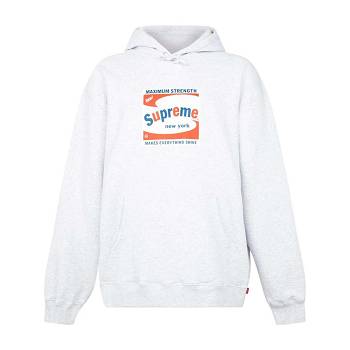 Supreme Shine Logo Print Hoodie White | IL468FM