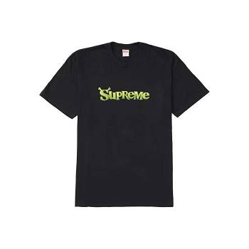 Supreme Shrek T Shirts Black | IL196WY