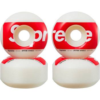 Supreme Spitfire® Shop Wheels (Set of 4) Skateboard Accessories White | IL176IS