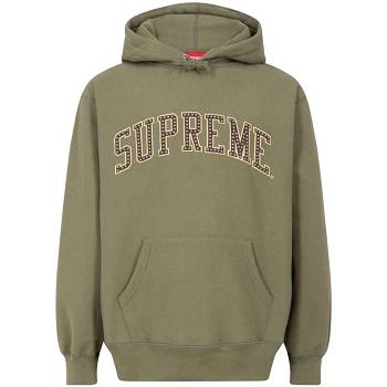 Supreme Stars Arc Hoodie Green | IL464PQ