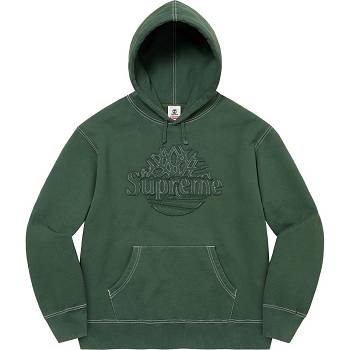 Supreme Timberland® Hooded Sweatshirts Green | IL303TV