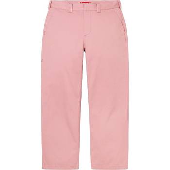 Supreme Work Pant Pants Pink | IL423XF