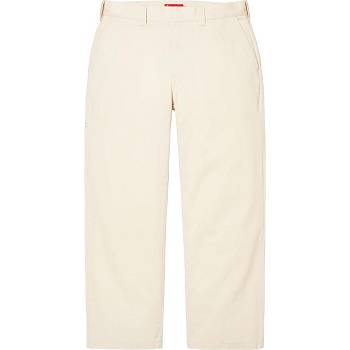 Supreme Work Pant Pants White | IL422ZG